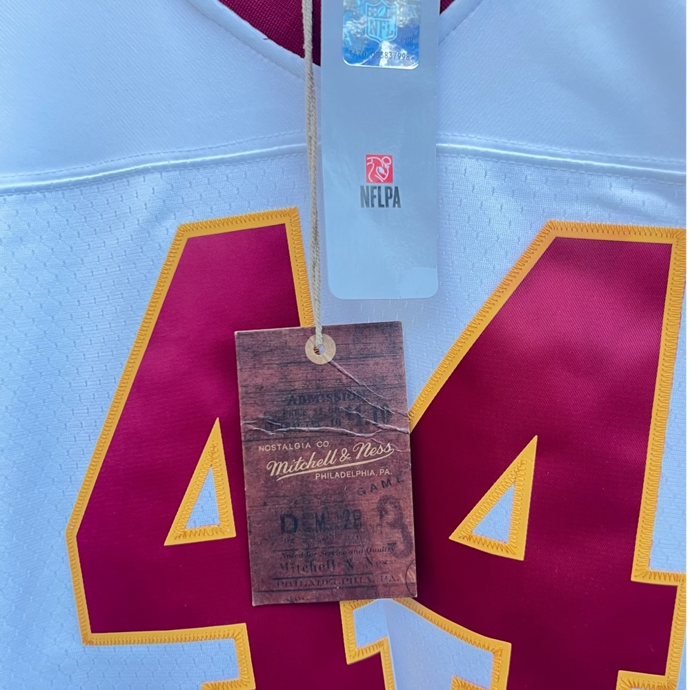 NWT Women’s Mitchell & Ness John Riggins 1982 Washington Legacy Replica Jersey - Picture 4 of 7